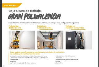 Alquiler plataforma elevadora 4.5 m