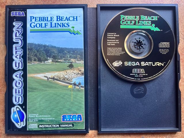 Collegamenti da golf a Pebble Beach - Sega Saturn
