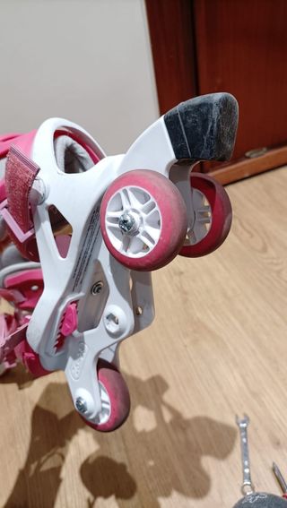 Patines infantiles. Adaptador