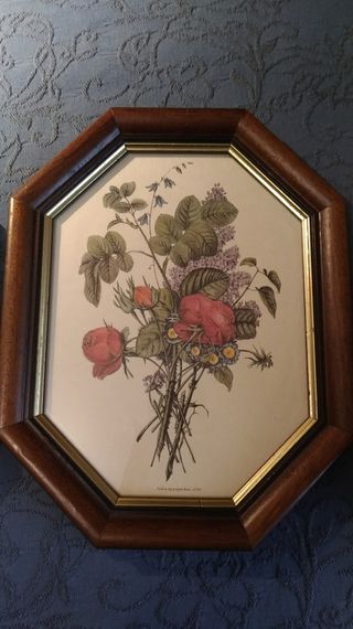 Coppia quadri floreali