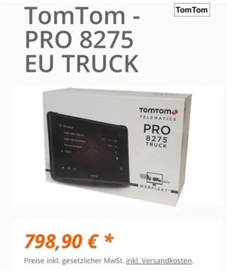 Tomtom 8275 camion