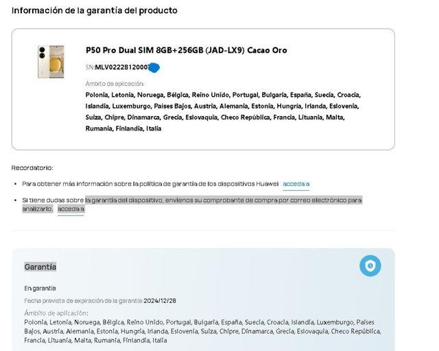 TELEFONO CELLULARE HUAWEI P50 PRO 256GB 64MPX COME NUOVO.