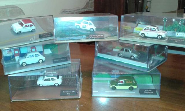 COLLEZIONE MINIATURE FIAT 500 DE AGOSTINI
