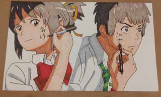 Dibujo anime Your Name