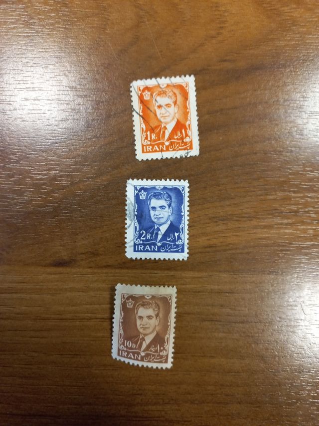 Francobolli Iran 1933 al 1974