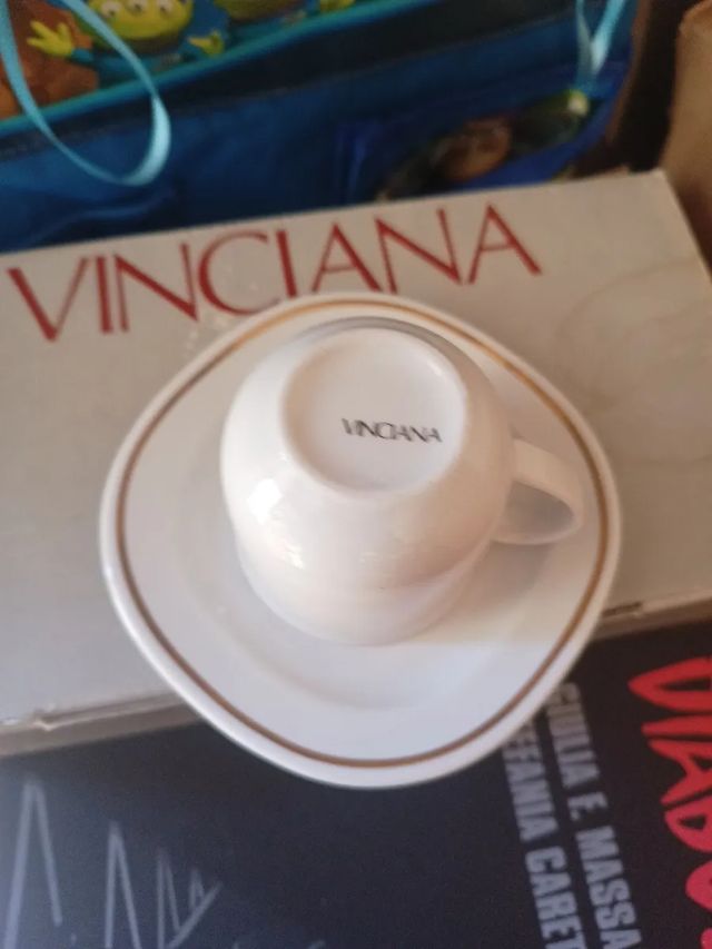 Set 4 Tazzine Vinciana by Tognana