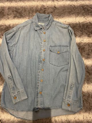 camisa vaquera pull&bear