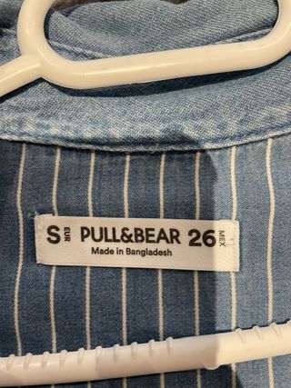 camisa vaquera pull&bear