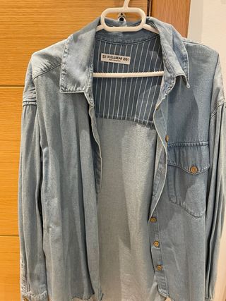 camisa vaquera pull&bear