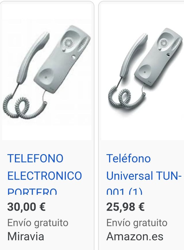Telefonillo portal