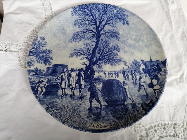 Piatto Delfts Blauw