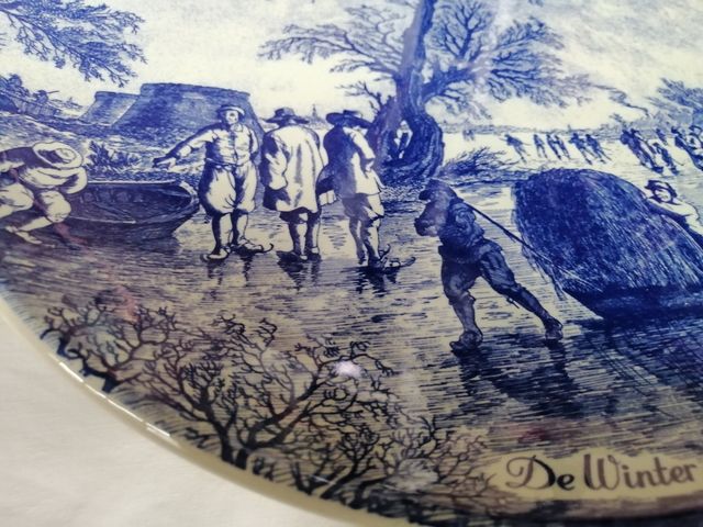 Piatto Delfts Blauw