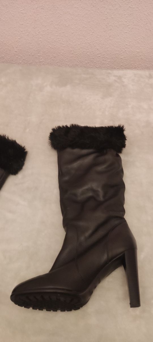 Botas de piel de cordero