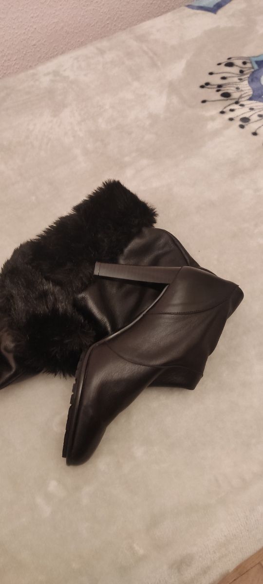 Botas de piel de cordero