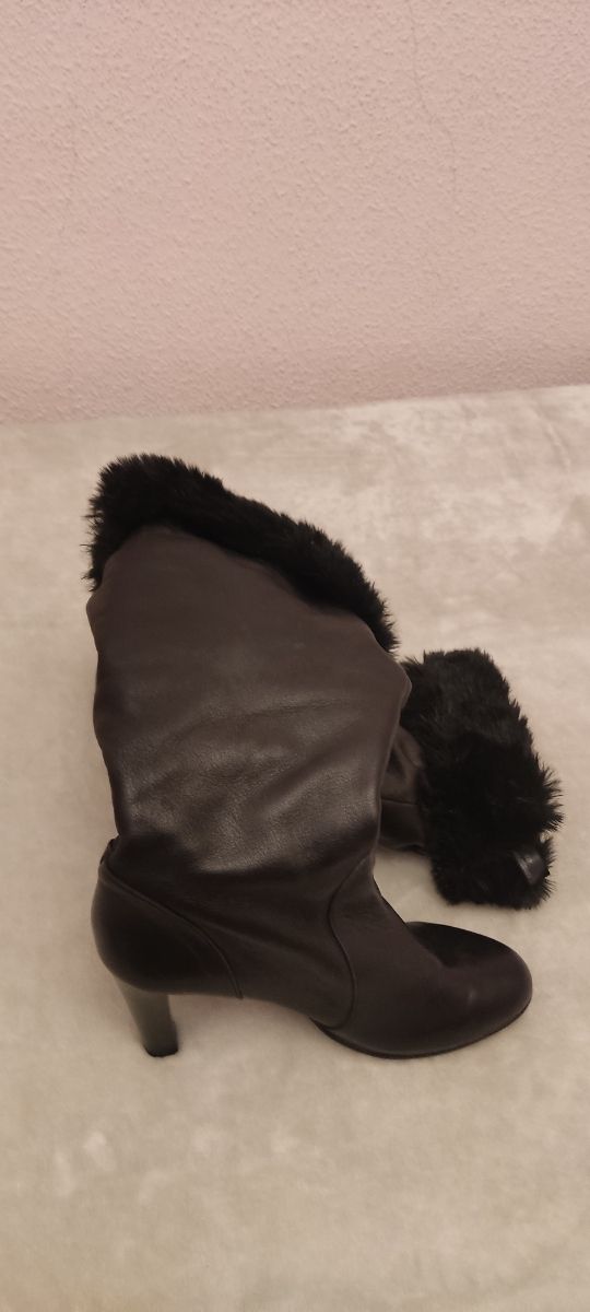 Botas de piel de cordero