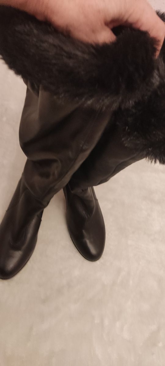 Botas de piel de cordero