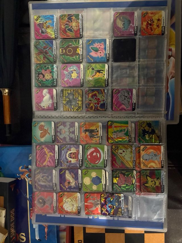 Staks Pokemon Panini 2006 con tablero