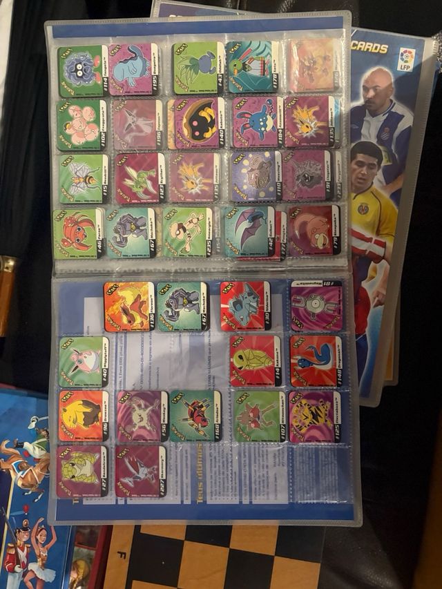 Staks Pokemon Panini 2006 con tablero