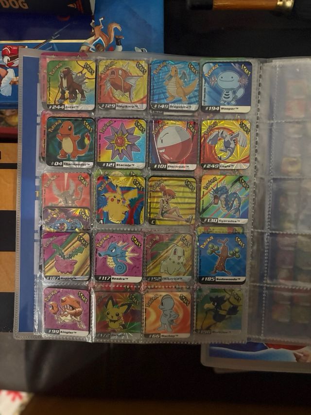 Staks Pokemon Panini 2006 con tablero