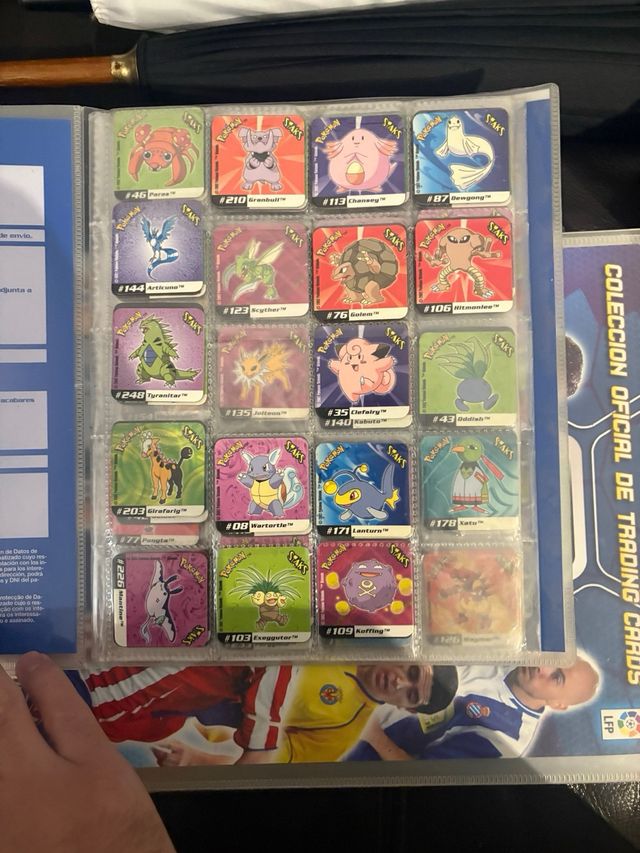 Staks Pokemon Panini 2006 con tablero