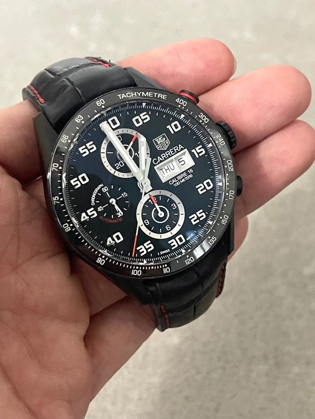 Tag Heuer Carrera Day Date Black Ceramic Edition