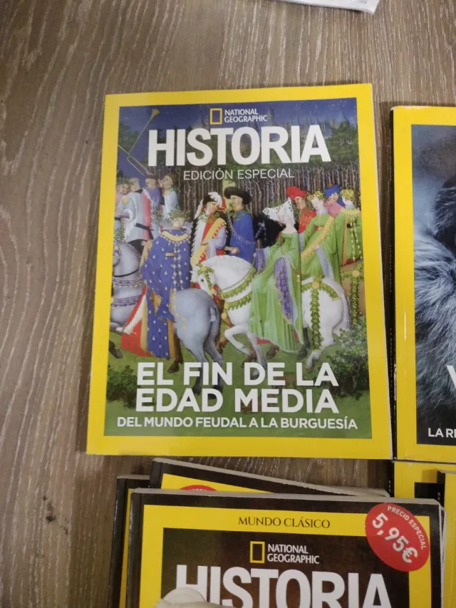 Revistas nacional geographic historia