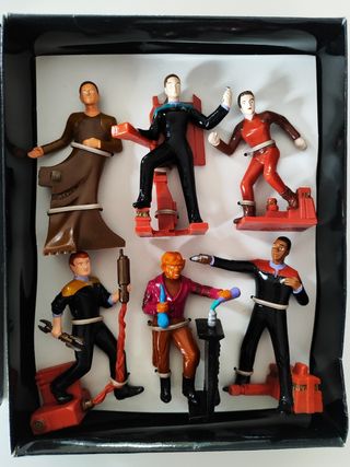 Caja figuras Star Trek