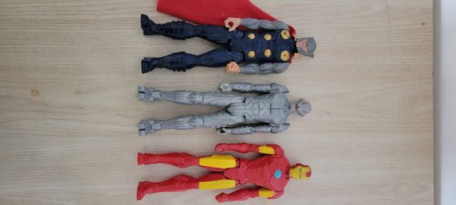 Iron man, Thor, Ultron - Avenger figuras