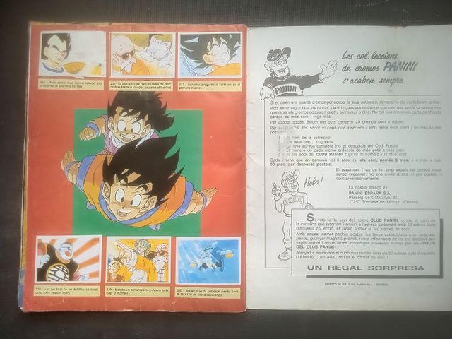 Album completo Dragon Ball Z
