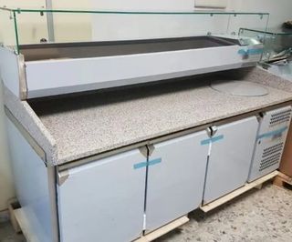 MESA PIZZERA DE TRABAJO MARMOL GRANITO