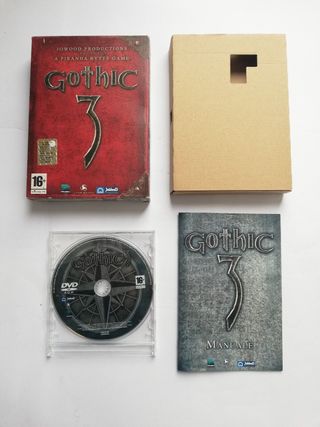 GOTHIC 3 RPG GDR PC COMPUTER DVD-ROM