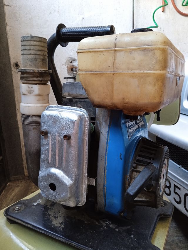 Cambio motobomba  por ingletadora o cortacésped