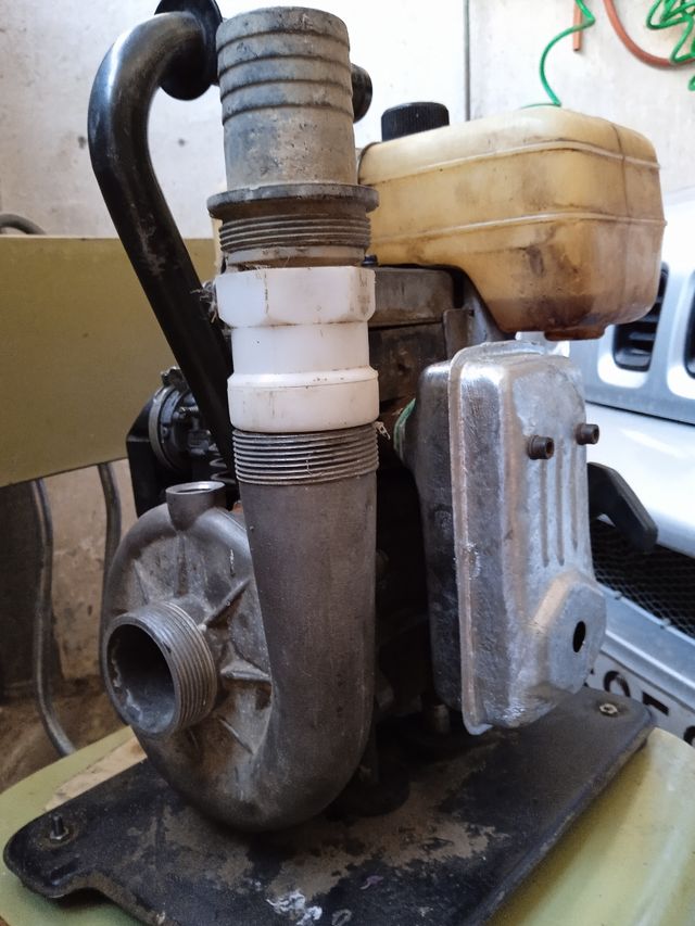 Cambio motobomba  por ingletadora o cortacésped