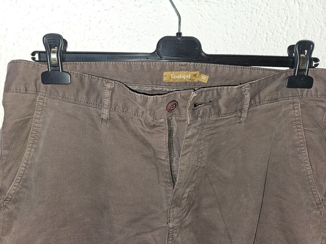 Pantaloni tg52 combipel marroni