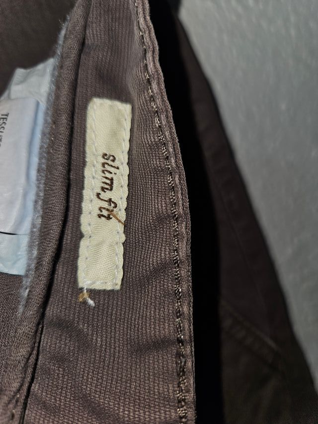 Pantaloni tg52 combipel marroni