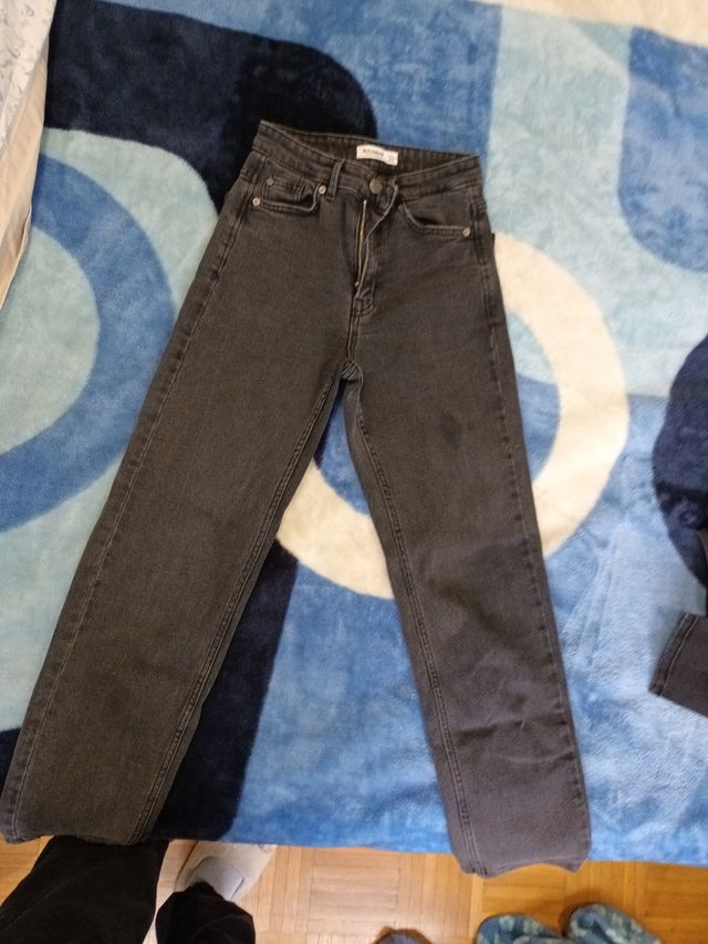 Pack 2 Pantalones ancho negro