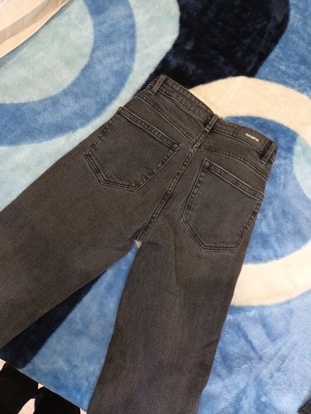 Pack 2 Pantalones ancho negro