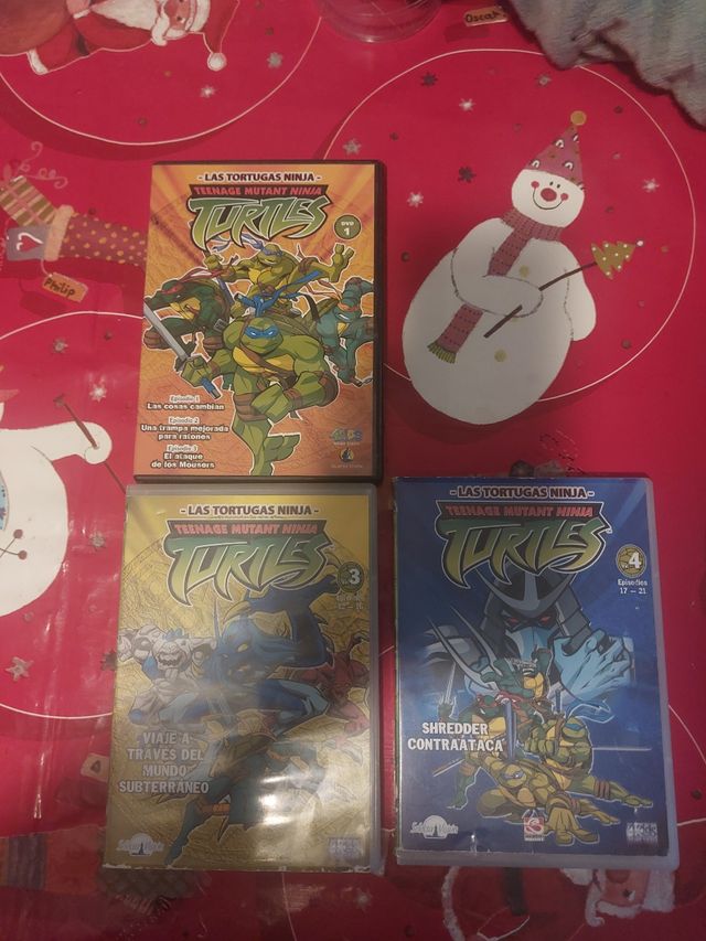 Películas DVD Tortugas Ninja