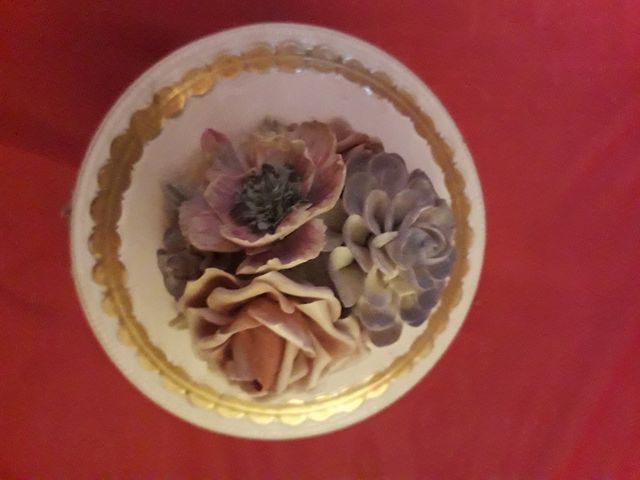 contenitore porcellana rose