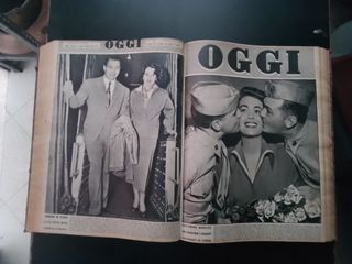 Riviste Oggi anno 1950 completo