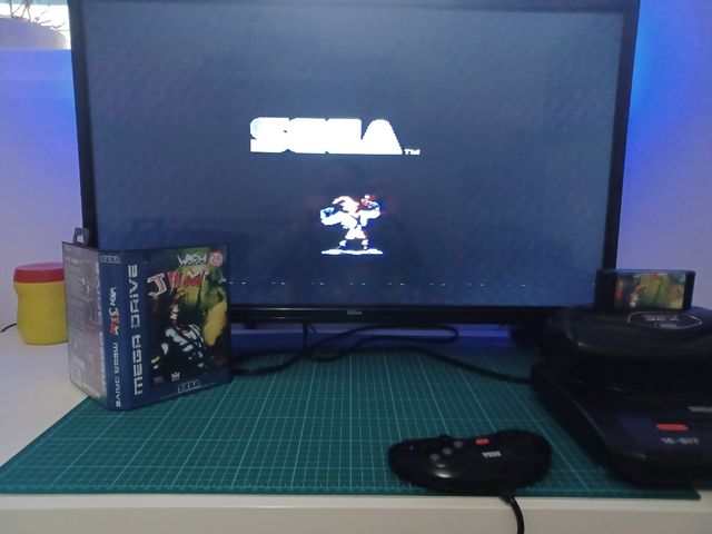 Lombrico Jim Megadrive