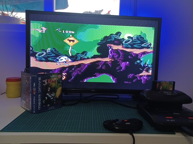 Lombrico Jim Megadrive