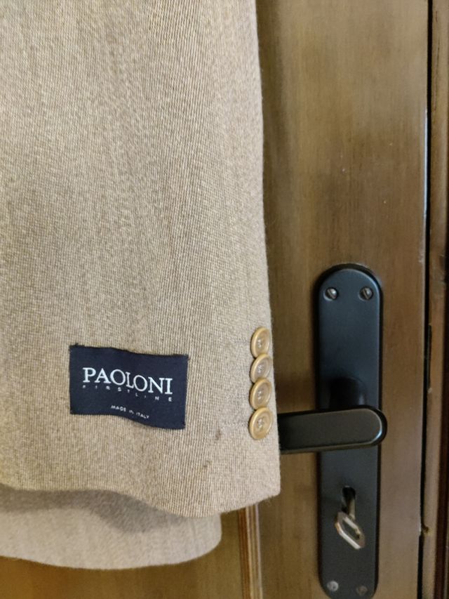 Abito elegante Paoloni in lana vergine taglia 50