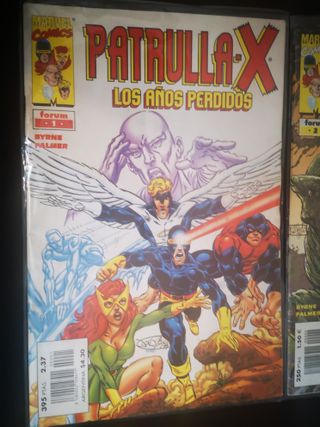 PATRULLA X LOS AÑOS PERDIDOS de JOHN BYRNE  1 2 3
