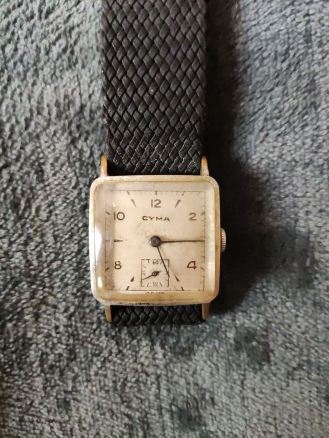 Reloj cyma trinchera