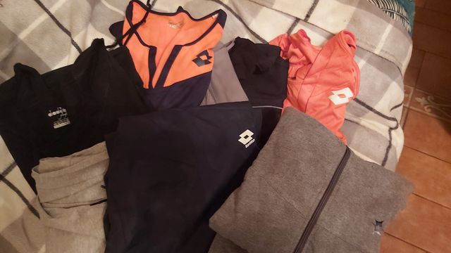 Set 10 pezzi sportivi nuovi