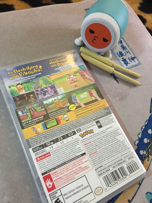 Pokemon let s go pikachu nintendo switch