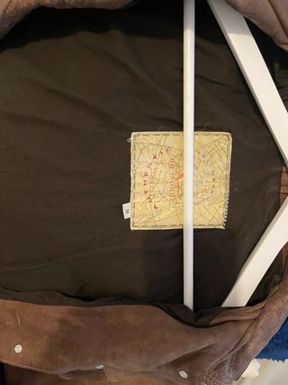 Chaqueta/Cazadora de piel/cuero marrón