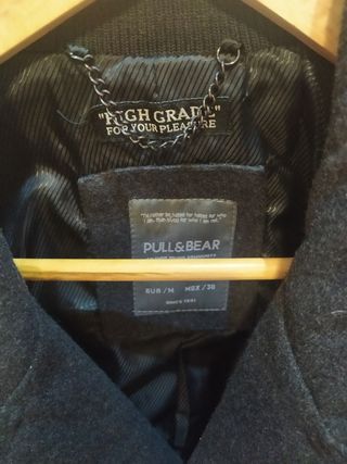Abrigo lana caballero Pull and Bear