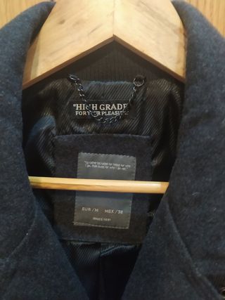 Abrigo lana caballero Pull and Bear